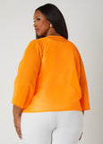 Draped Pleated Jacket