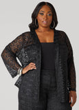 Open Front Lace Jacket