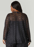 Open Front Lace Jacket