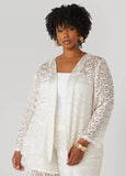 Open Front Lace Jacket