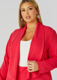 Draped Textured Jacket
