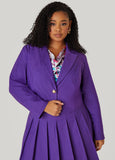 Plus Size Cropped Blazer