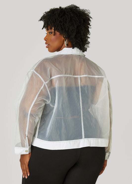 Organza Trucker Jacket