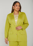 Plus Size Ponte Blazer