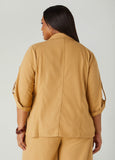 Woven Cargo Jacket