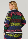 Iconic Print Track Jacket