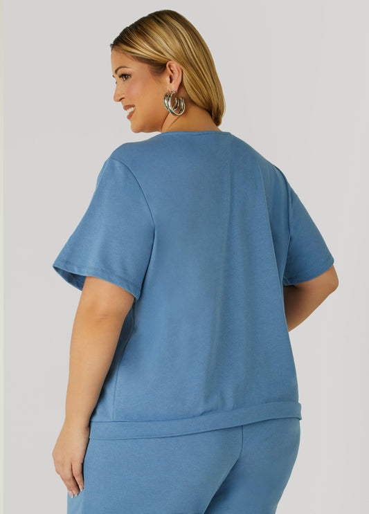 French Terry Zip Front Jacket