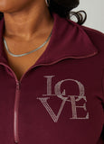 Love Crystal Pullover