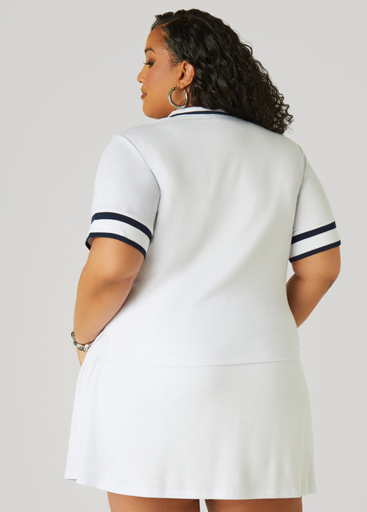 Zip Front Polo Shirt