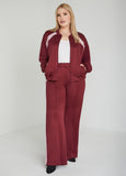 Embroidered Pique Track Jacket