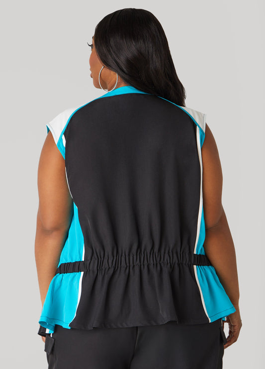 Colorblock Active Vest