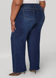 Pull On Wide Leg Jeans
