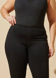 Black Iconic Pull On Jegging