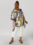 Paisley V Neck Tunic