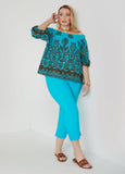 Off The Shoulder Cotton Blouse