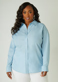 Collared Button Front Shirt