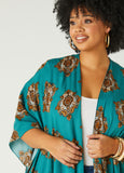 Paisley Print Kimono