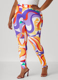 Abstract Print Leggings