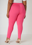 Pull On High Waist Ponte Leggings