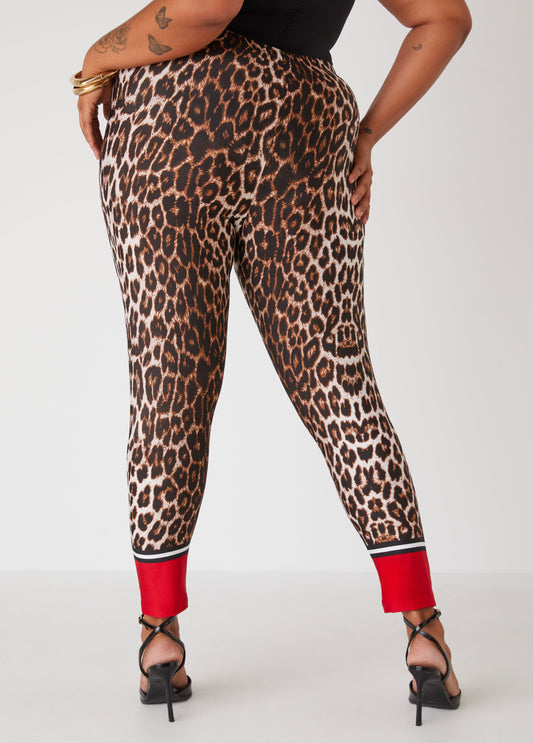 High Rise Animal Print Leggings