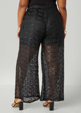 Wide Leg Lace Pants