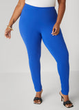 High Waist Ponte Pull On Leggings