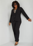 Plus Size Trousers Plus Size Suit Plus Size Pants Suit Two Piece Set