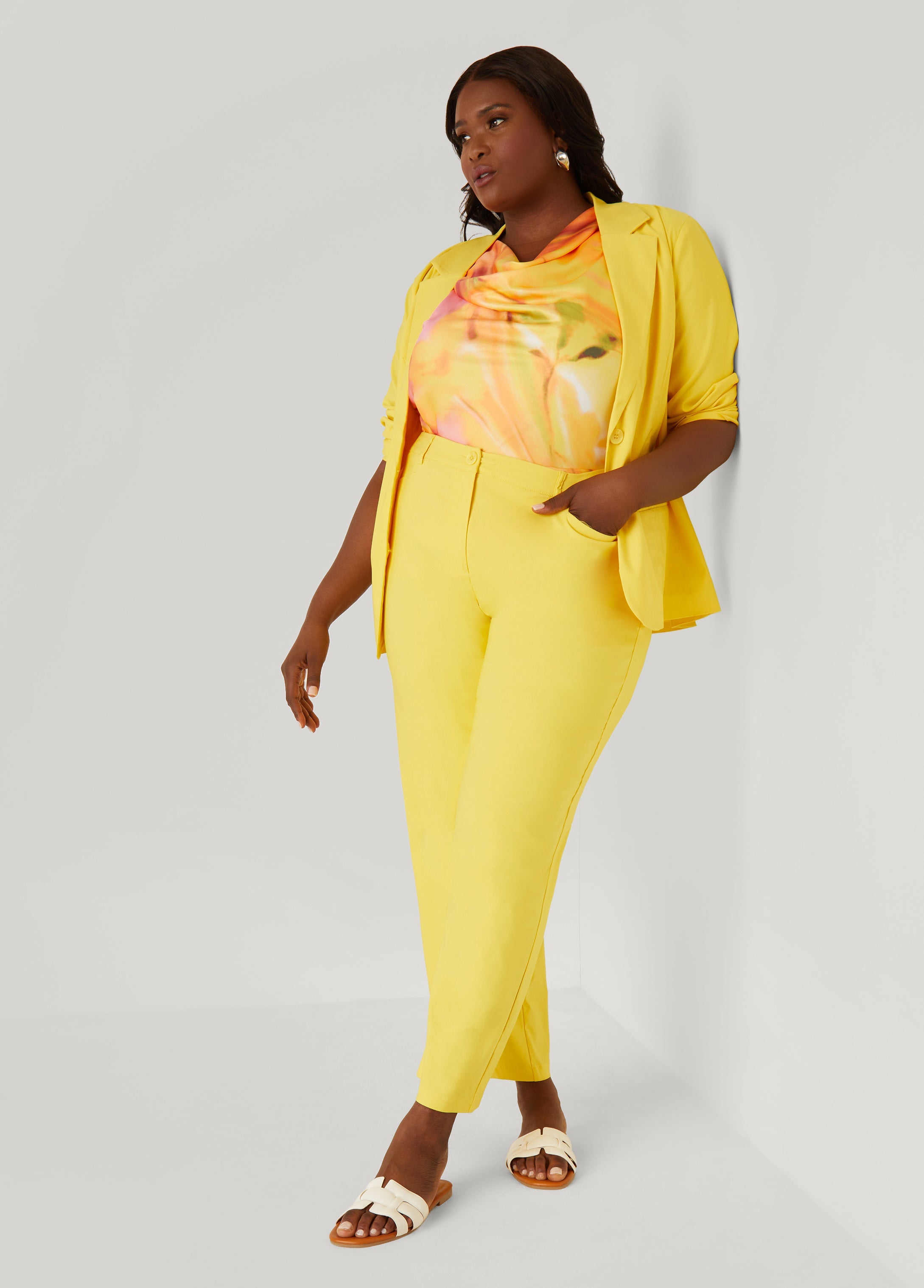 Plus Size Millennium Twill Trousers