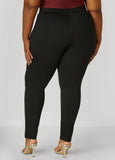 Ponte High Rise Pull On Leggings