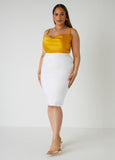 Millennium Twill Pencil Skirt