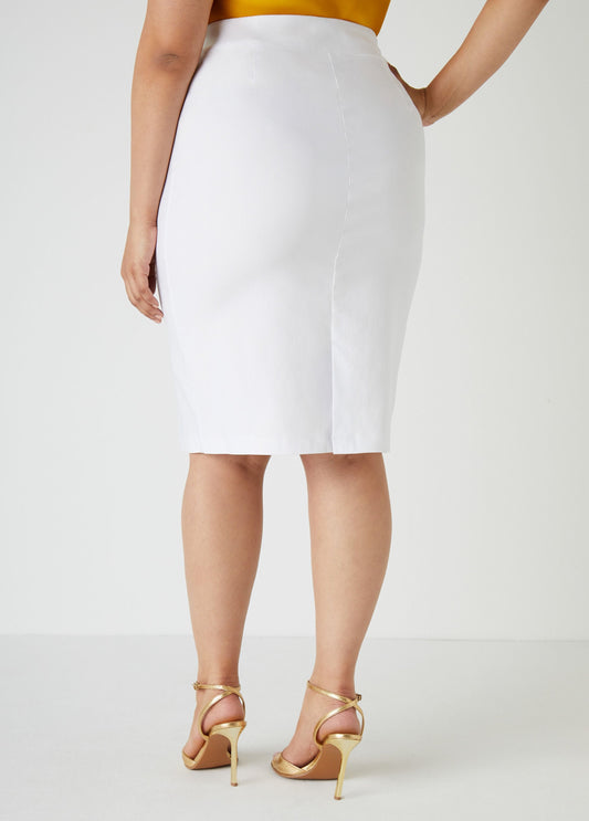 Millennium Twill Pencil Skirt