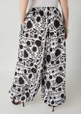 High Waist Floral Harem Pants