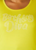 Birthday Diva Crystal Tee