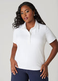 Stretch Knit Polo Shirt