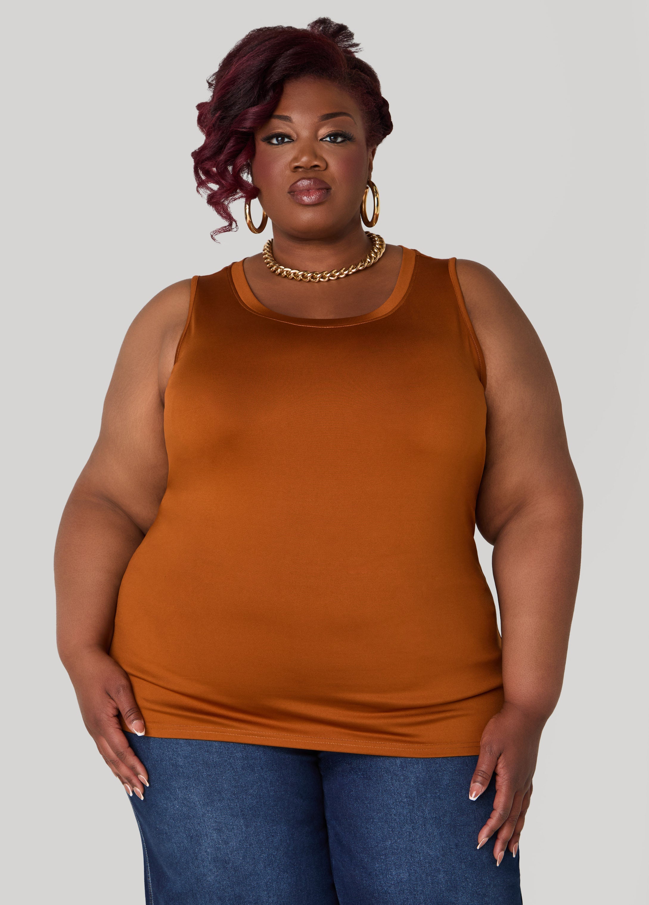 Plus Size The Basic Knit Cami