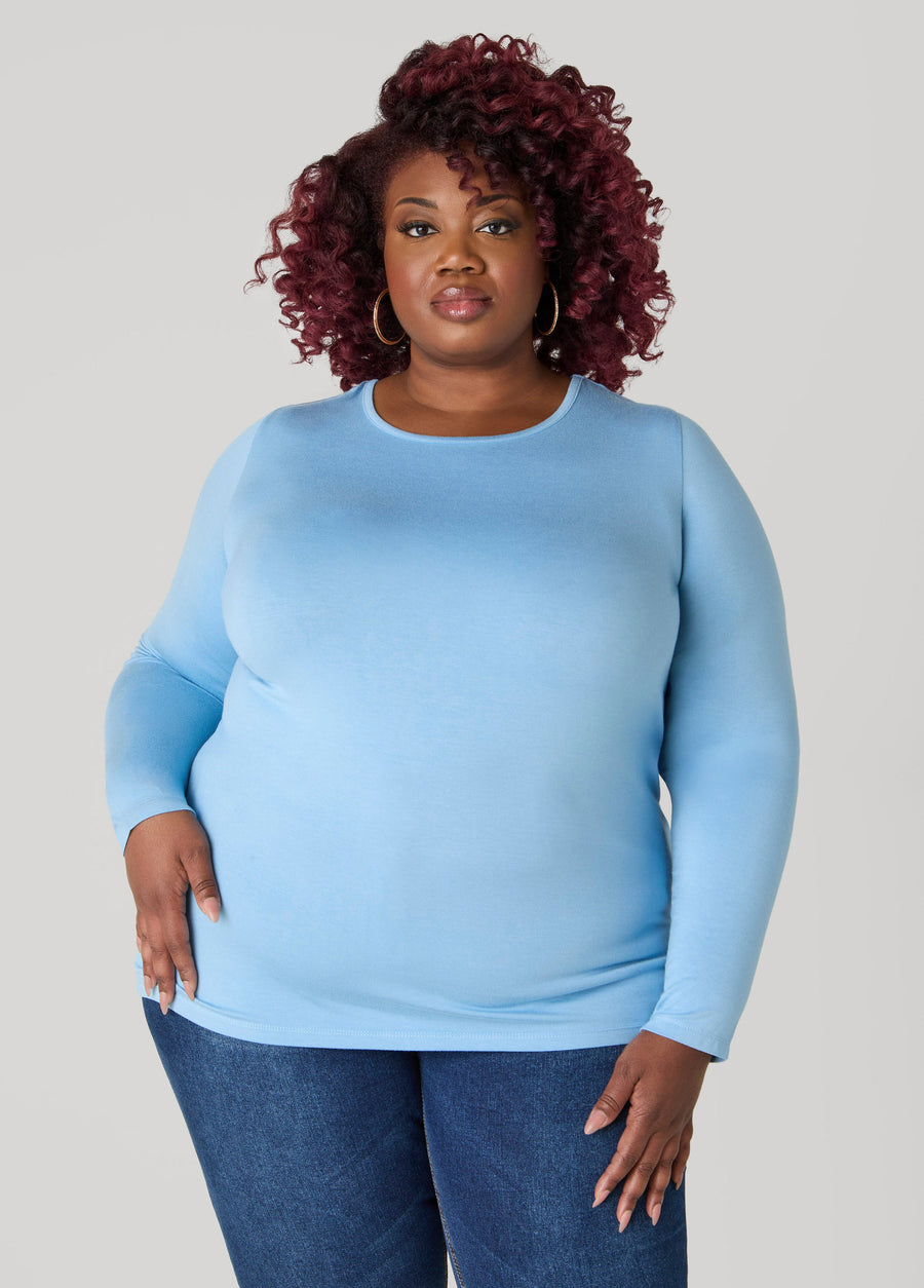 Plus Size Long Sleeve Tee