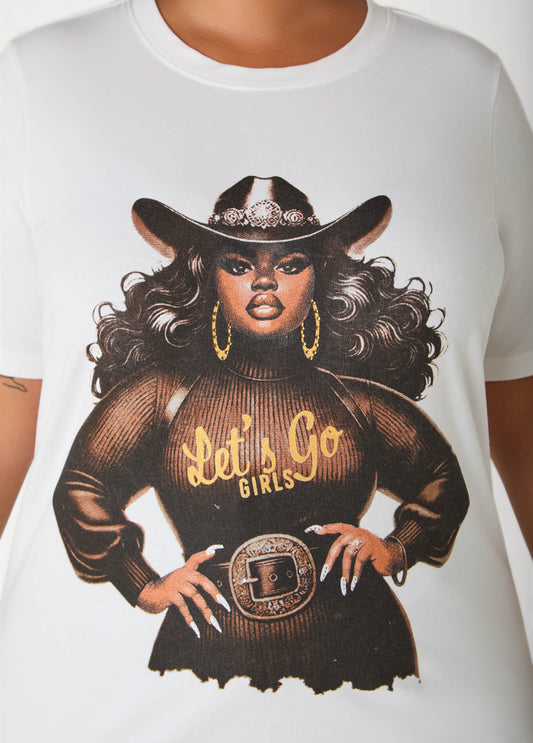 Lets Go Girls Graphic Tee