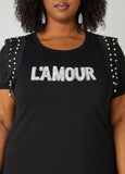 L'Amour Embellished Tee