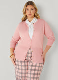 Button Front Knitted Cardigan