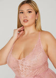 Lingerie Bodysuit And Skirt Set