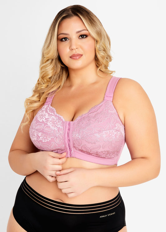 Front Close Wireless Posture Bra