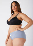 Cotton Blend Logo Boyshorts