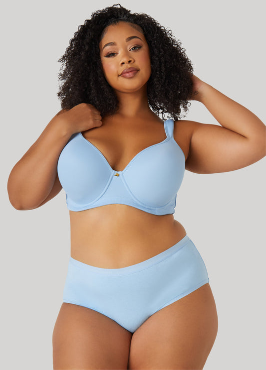 Plus Size Plunge Butterfly Bra