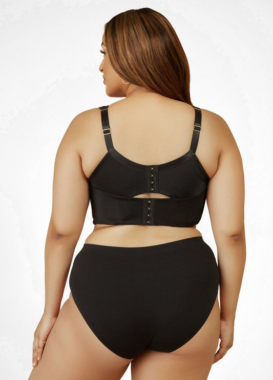 Smoothing Plunge Butterfly Bra