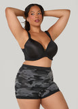 Plus Size Seamless Camo Boyshorts