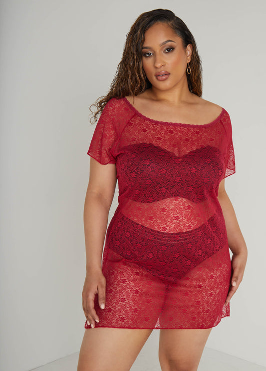 Stretch Lace Chemise