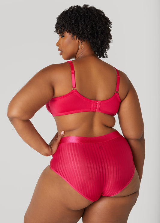 Striped Spacer Cup T-Shirt Bra