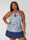 Plus Size Raisins Curve Rosalie Tankini Top