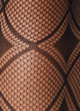 Diamond Net Footed Tights