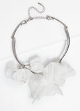 Chiffon Flower Petal Collar